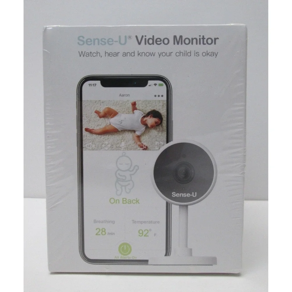 NEW Sense-U Video HD Baby Montior Camera audio night vision talk motion detect